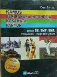 Image of Kamus Peribahasa Indonesia Kosakata Pantun