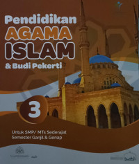 Image of Pendidikan Agama Islam & Budi Pekerti untuk SMP 3