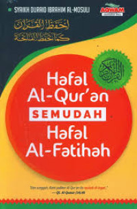 Image of Hafal Alquran Semudah Hafal Alfatihah