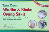 Image of Tata Cara Wudhu & Shalat Orang Sakit